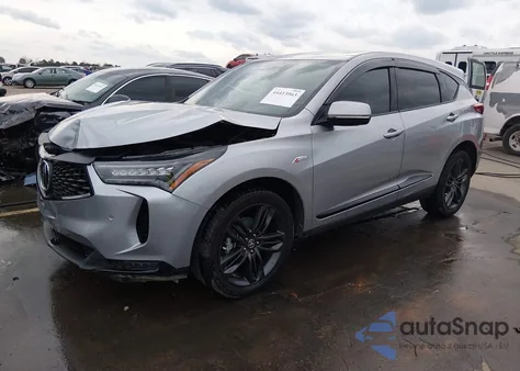 2023 Acura Rdx A-Spec Package z USA, uszkodzony, nr VIN 5J8TC2H67PL001939